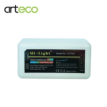 Mi.light серии DC12-24V 10A 2,4 G RF беспроводной RGB контроллер для светодиодной ленты 5050/3528 RGB Бесплатная доставка