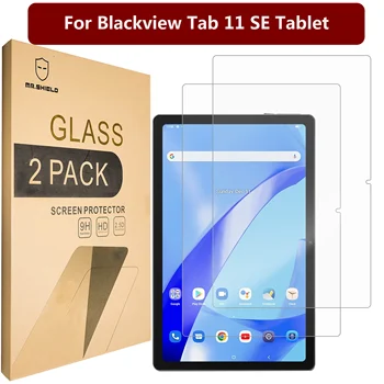 Защитная пленка Mr.Shield [2 упаковки] Для планшета Blackview Tab 11 SE [Закаленное стекло] [Японское стекло твердостью 9H]