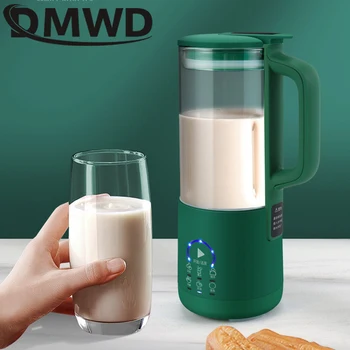 DMWD Мини-Машина для приготовления соевого молока с Автоматическим нагревом, Соковыжималка для соевого молока, Многофункциональная Электрическая Соковыжималка для соевых бобов без фильтра