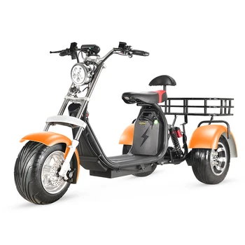 трехколесный скутер e мотоциклы 1500 Вт/2000 Вт/3000 Вт 60 В трехколесные велосипеды citycoco электрические скутеры мощные для взрослых