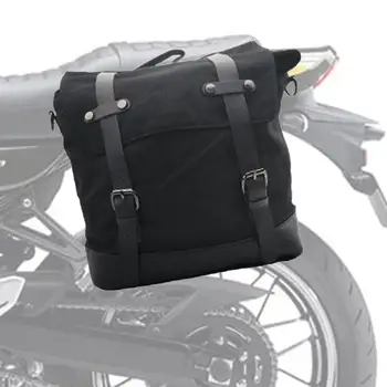 Боковые седельные сумки для мотоциклов, Мотоциклетная водонепроницаемая седельная сумка и дождевик, Одна пара Боковых дорожных сумок для мотоцикла Сзади