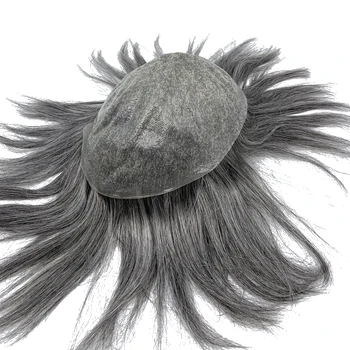 Основа для парика из кожи Для любого цвета Протеза Волос, мужские волосы, Бесплатная доставка