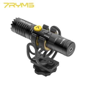 Новый 7-кратный Кардиоидный цифровой/Аналоговый микрофон MinBo M1 Shotgun Mic для цифровой зеркальной камеры/смартфона с возможностью записи видео (TRS/USB C)