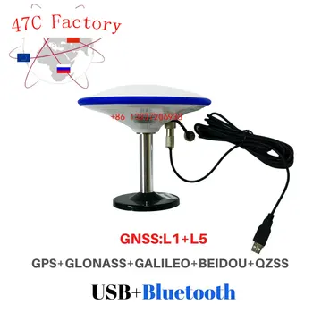 Для GNSS L1 L5 GM-105BT Поддержка сельского Хозяйства Android USB Bluetooth GPS GNSS Приемник Антенный Модуль 5 В Скорость передачи данных 115200 TOPGNSS