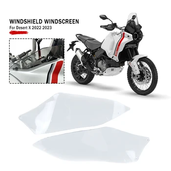Аксессуары для мотоциклов Desert X Дефлекторы Для Ducati DesertX 2022 2023, Дефлектор бокового ветра, Боковые воздушные дефлекторы, Направляющая пластина для воздуха