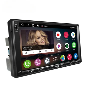 ATOTO A6 7-дюймовый автомобильный сенсорный экран Android GPS Стерео Радионавигационная система Аудио Автоэлектроника Видео Автомобильный DVD-плеер