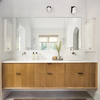 Комбинированный шкаф для ванной комнаты из массива дерева, ванная комната в японском стиле, туалет, умывальник, раковина, простой современный заказ