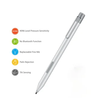 Для стилуса Go Pro7/6/5/4/3 Электронная ручка с 4096 уровнями нажатия с наконечником + серебристый наконечник