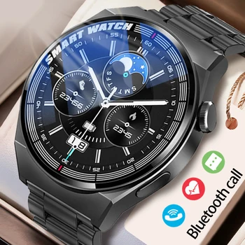 2023 Bluetooth Вызов Смарт-часы Мужские Мультиспортивные режимы Фитнес-трекер Погодный дисплей IP67 Водонепроницаемые смарт-часы для Android ios