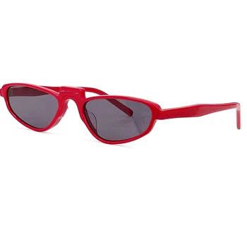 Шикарные женские солнцезащитные очки 2023, Новейшие ацетатные Солнцезащитные очки с маленьким лицом, Брендовый дизайн, Трендовые очки для Ежедневного использования, Очки для отдыха UV400