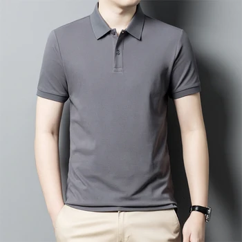 Мужские рубашки поло Мужская летняя одежда Повседневная мода с коротким рукавом Zmtgtm401