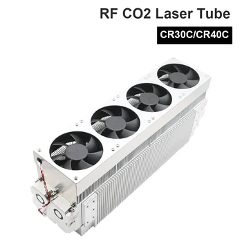 30 Вт 40 Вт CRD CO2 Лазерная трубка CR30C/CR40C RF лазерная трубка для CO2 лазерной гравировально-маркировочной машины