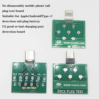 OSS Team Micro USB Dock Flex Тестовая плата Для iPhone 6 7 8 И телефонов Android U2 Battery Power Charging Dock Flex Простой Инструмент Тестирования