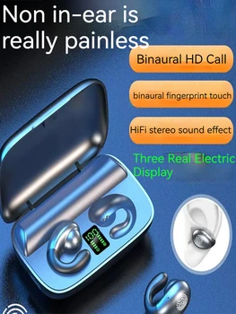 Наушники Tws с костной Проводимостью Bluetooth-Наушники Bass Hifi Стерео Беспроводные Наушники С Микрофоном Спортивная Водонепроницаемая Гарнитура Для Телефона