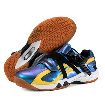 Высококачественная обувь для бадминтона Унисекс, нескользящая Профессиональная обувь для волейбола, женские дышащие мужские теннисные кроссовки Y37