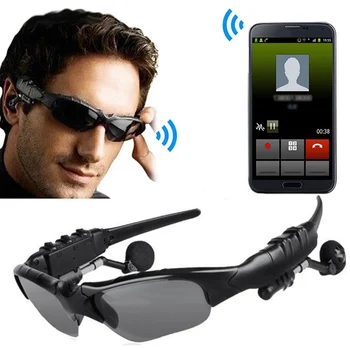 Беспроводные стереонаушники Гарнитура с микрофоном Поляризованные очки Солнцезащитные очки для вождения, велоспорта, спорта, Наушники с шумоподавлением
