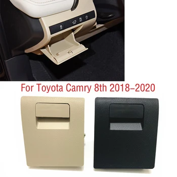 Нижний левый ящик для хранения приборной панели салона Автомобиля, Боковое отделение для водительских прав, Монетница, Бардачок для Toyota Camry 8th 2018 2019 2020