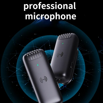 Портативный беспроводной Петличный микрофон Микрофон для мобильного телефона iPhone Type C Ipad Live Gaming