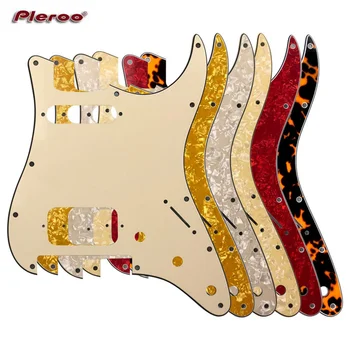 Качественная накладка для гитары -Для США с 11 отверстиями для винтов Strat с Тремоло-бриджем Floyd Rose Humbucker Single HS Scratch Plate