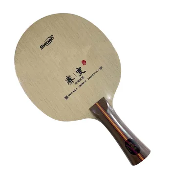 Лезвие для настольного тенниса SWORD SUBDUE (универсальное, 9 слоев дерева, 2 стороны различаются длиной в несколько пипсов), ракетка для пинг-понга, бита, лопатка