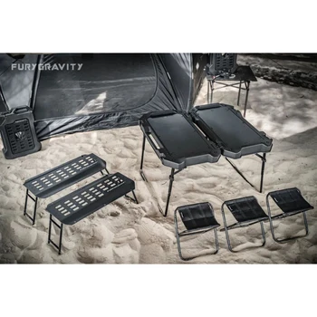 Многофункциональный стол для расширительного оборудования серии Fury engraver camping для Jeep Wrangler JK JL 4x4 аксессуар