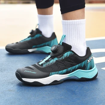 Профессиональная обувь для бадминтона, мужские противоскользящие кроссовки для волейбола для мальчиков, Спортивная обувь для Ежедневного отдыха, Фитнеса, тенниса, Спортивная обувь J-15-X