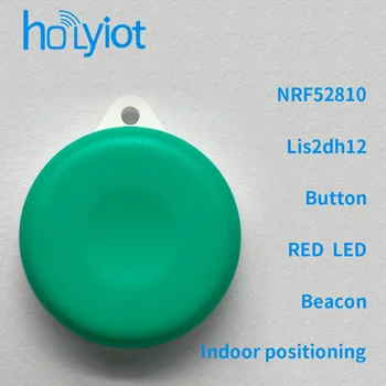 Метка-маяк NRF52810 с датчиком акселерометра BLE 5.0 с низким энергопотреблением Модуль Bluetooth для позиционирования в помещении ibeacon