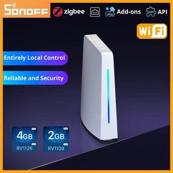 SONOFF IHost Smart Gateway Hub WiFi 2,4 G Zigbee 3,0 Bluetooth AlBridge Домашняя Автоматизация Беспроводное Управление Сенсорная Система Безопасности