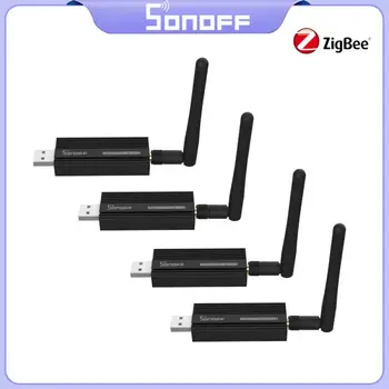 SONOFF 1-5 шт. USB-ключ ZB Dongle-E Dongle Plus ZigBee Беспроводной анализатор шлюза Zigbee ZHA Zigbee2MQTT, предварительно прошитый как маршрутизатор ZigBee