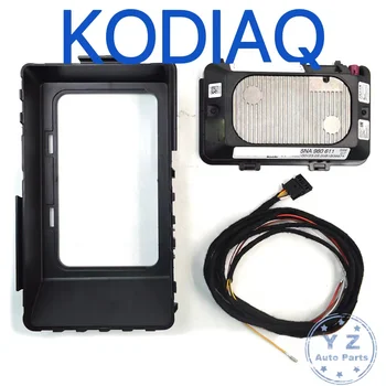 Для SKODA superb Kodiaq Встроенный кронштейн беспроводной зарядки плюс зарядный модуль 5NA 980 611 5CG 980 611 5CG980611 Случайная отправка