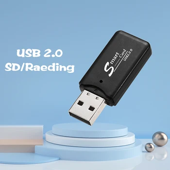 Устройство чтения SD-карт USB 2.0 Micro USB Card Reader Lector Устройство чтения карт памяти SD для SD TF USB Cardreader