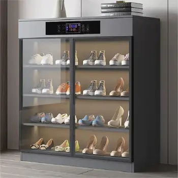 Интеллектуальный шкаф для дезинфекции обуви Большой емкости Для прихожей, косметический Дезодорант для стерилизации, Сушильные шкафы для обуви