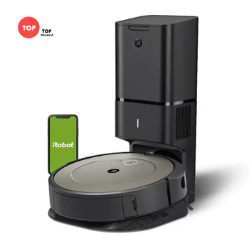iRobot® Roomba® i1+ (1552) Подключенный по Wi-Fi Саморазгружающийся робот-пылесос, идеально подходящий для удаления шерсти домашних животных, ковров
