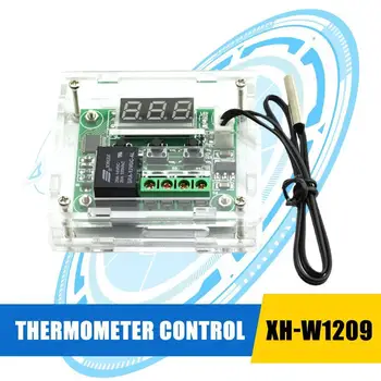 XH-W1209 Выходной цифровой регулятор температуры Высокотемпературный контроллер управления Микроточным температурным переключателем платы J4H8