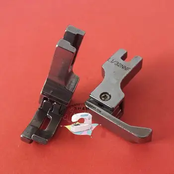Аксессуары для швейных машин автомобильная правая ножка длиной 0,8 мм, отверстие для ног высокого и низкого давления, компьютерная машина шириной 10 мм из стали