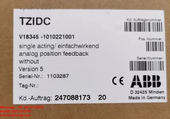 Для ABB TZIDC V18345 18345-1010121001 Умный позиционер клапана V18345 1010121001